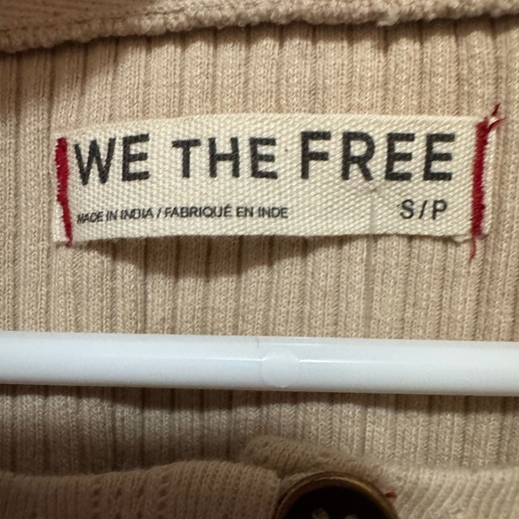 FREE PEOPLE We The Free Daria Cuff Cardi TOP - Picture 7 of 11